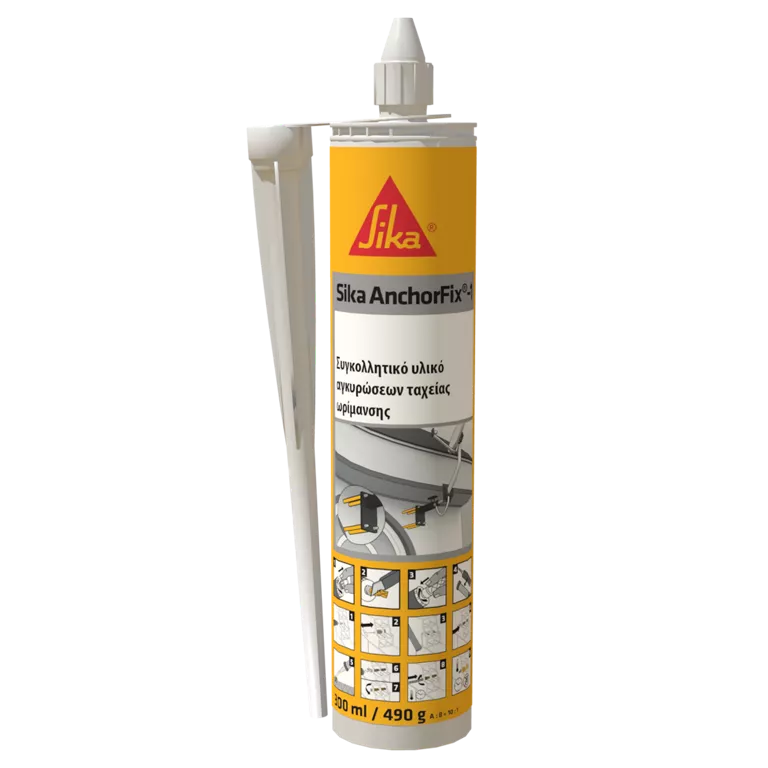 gr-02-el-GR-Sika-AnchorFix-100-1x1-00748447 AnchorFix-1 Συγκολλητικό Υλικό Αγκυρώσεων Ταχείας Ωρίμανσης 300ml SIKA - Image 1