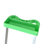 Σκάλα Αλουμινίου με Εργαλειοθήκη και Φαρδιά Σκαλοπάτια ATLANTIS PLUS 4+1/5+1 Σκαλοπατιών ΠΑΝΚΩΣΚΑΛ - Image 4