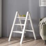 Σκαλοσκαμπό Αλουμινίου Λευκό 2/3 Σκαλοπατιών VERITAS - Image 2