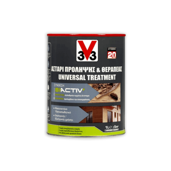 3V3 Universal Treatment Συντηρητικό Ξύλου 1lt