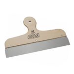 Σπάτουλα Μεγάλων Επιφανειών Inox με Ξύλινη Λαβή Νο20/Νο35/Νο50 OCAI - Image 2