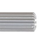 ΜΕΤΑΛΛΙΚΟ ΡΟΛΟ ΑΛΟΥΜΙΝΙΟΥ PADDLE ΜΕ ΟΡΙΖΟΝΤΙΕΣ ΡΑΒΔΩΣΕΙΣ  ΓΙΑ ΡΗΤΙΝΕΣ - Image 2