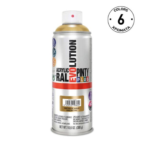 Evolution Metallic Acrylic Spray