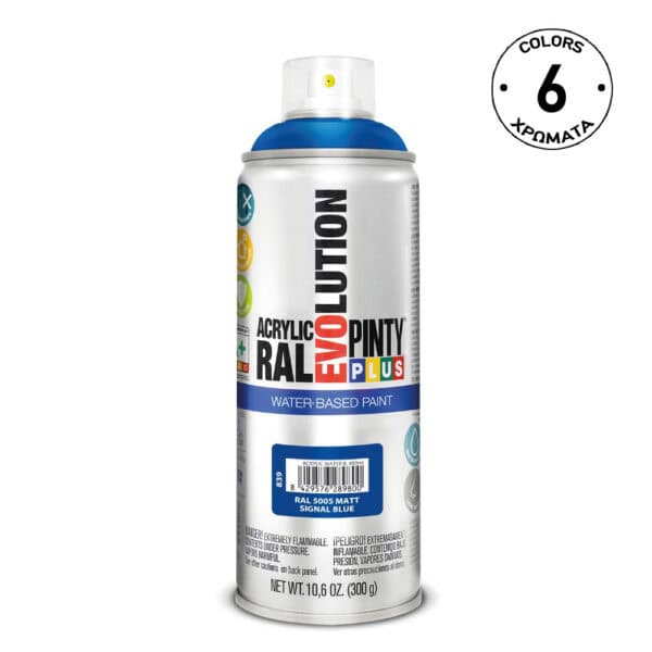 Evolution Matt Water-Based Acrylic Spray