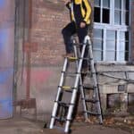 Τηλεσκοπική Σκάλα Αλουμινίου Διπλή 1.9+1.9m/2.2+2.2m VERITAS - Image 7