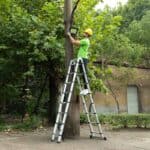 Τηλεσκοπική Σκάλα Αλουμινίου Διπλή 1.9+1.9m/2.2+2.2m VERITAS - Image 2