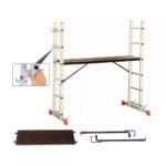 Σκαλωσιά Σκάλας Αλουμινίου με Πλατφόρμα & Ρόδες 2x7 VERITAS - Image 4