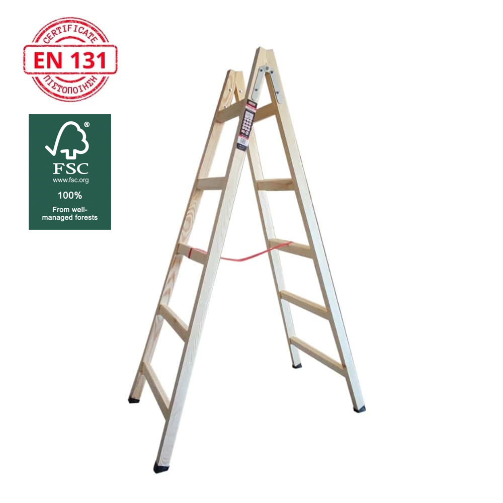 ξύλινη σκάλα